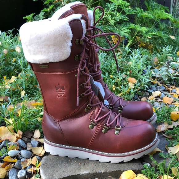Royal Canadian Shoes Royal Canadian Louise Waterproof Leather Boots Poshmark